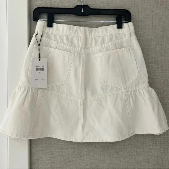 7 For All Mankind Peplum Miniskirt- Size 27; Brand New with Tags - Picture 5 of 13